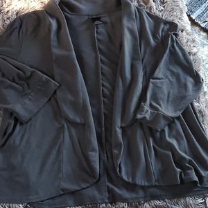 Torrid Knit Open Front Blazer